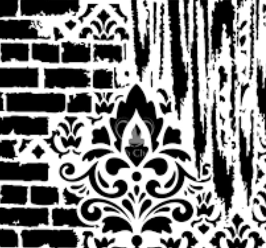 Brick Pattern Stencil - Chalky & Company