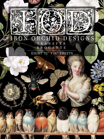 Midnight Garden-IOD Furniture Transfers by Iron Orchid Designs